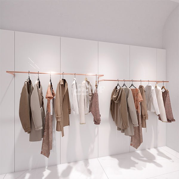 CR010 Individuelle Wandmontierte Hängeschiene Bekleidungsgeschäft