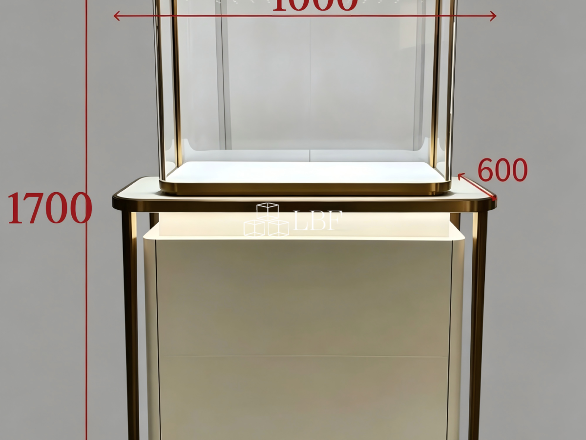 La nouvelle lumière – Vitrine d’exposition pour bijoux de luxe en 2026