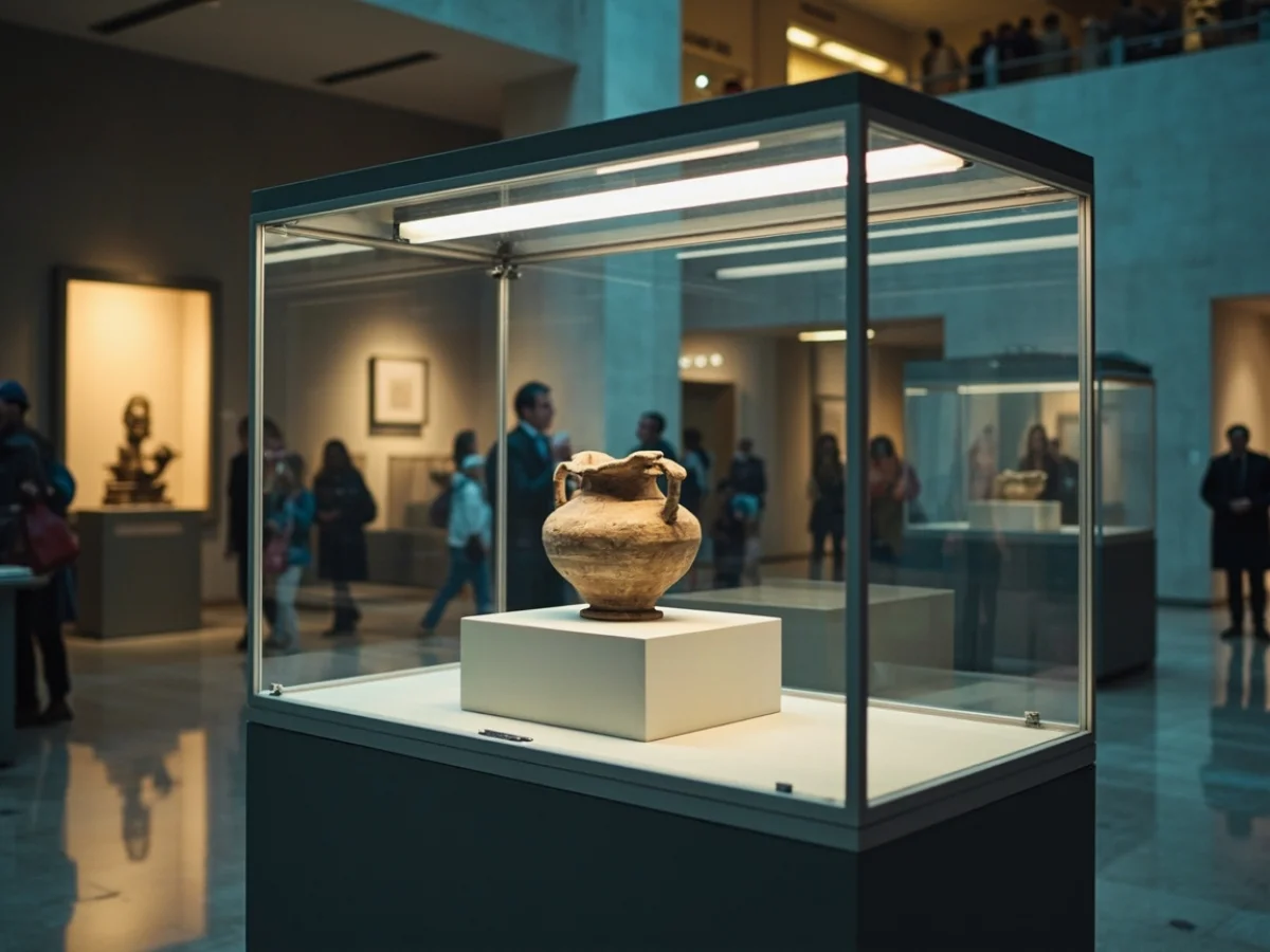 Museum Grade Display Case with Climate Control