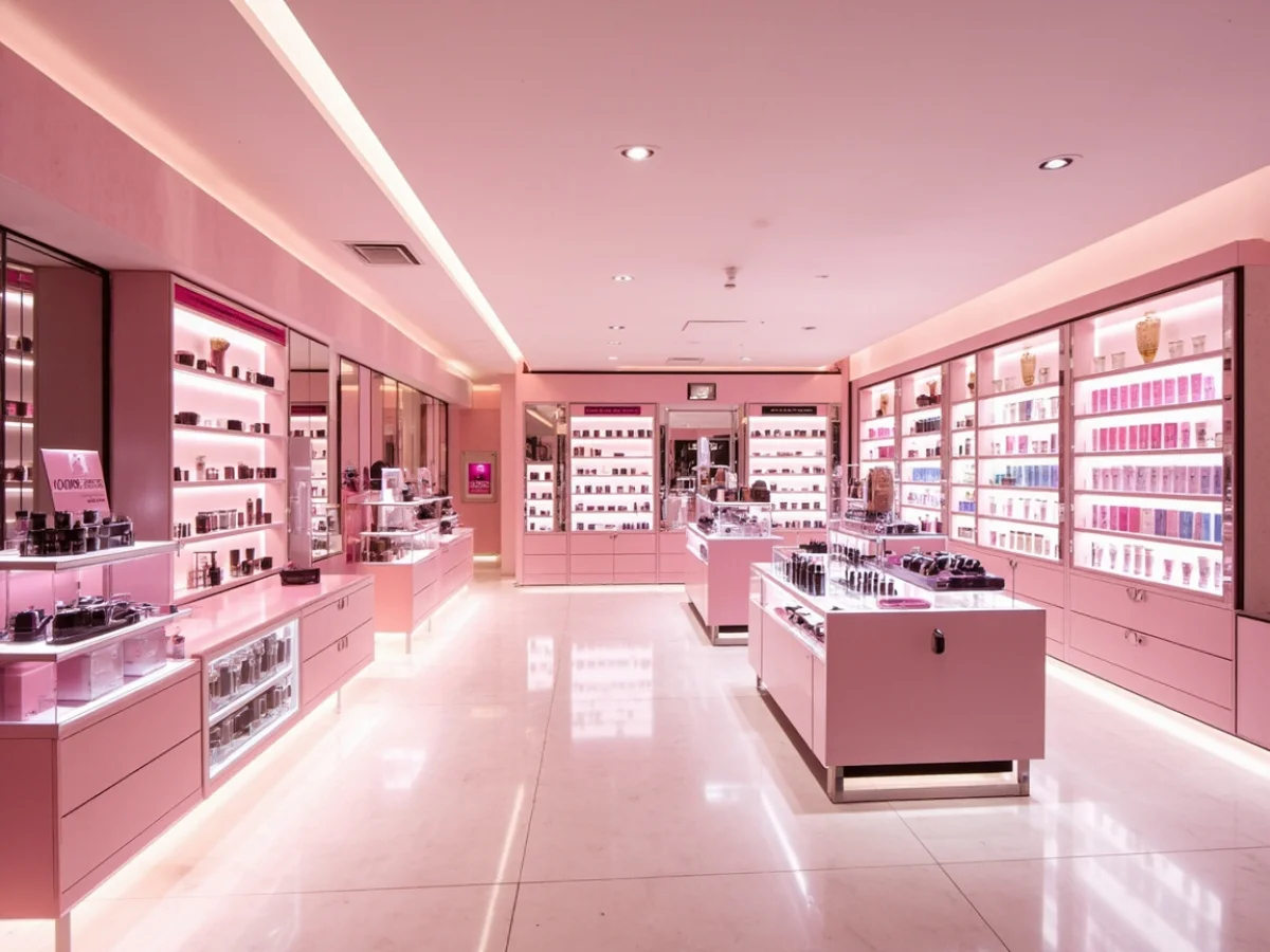 Cosmetics Flagship Store Display Project