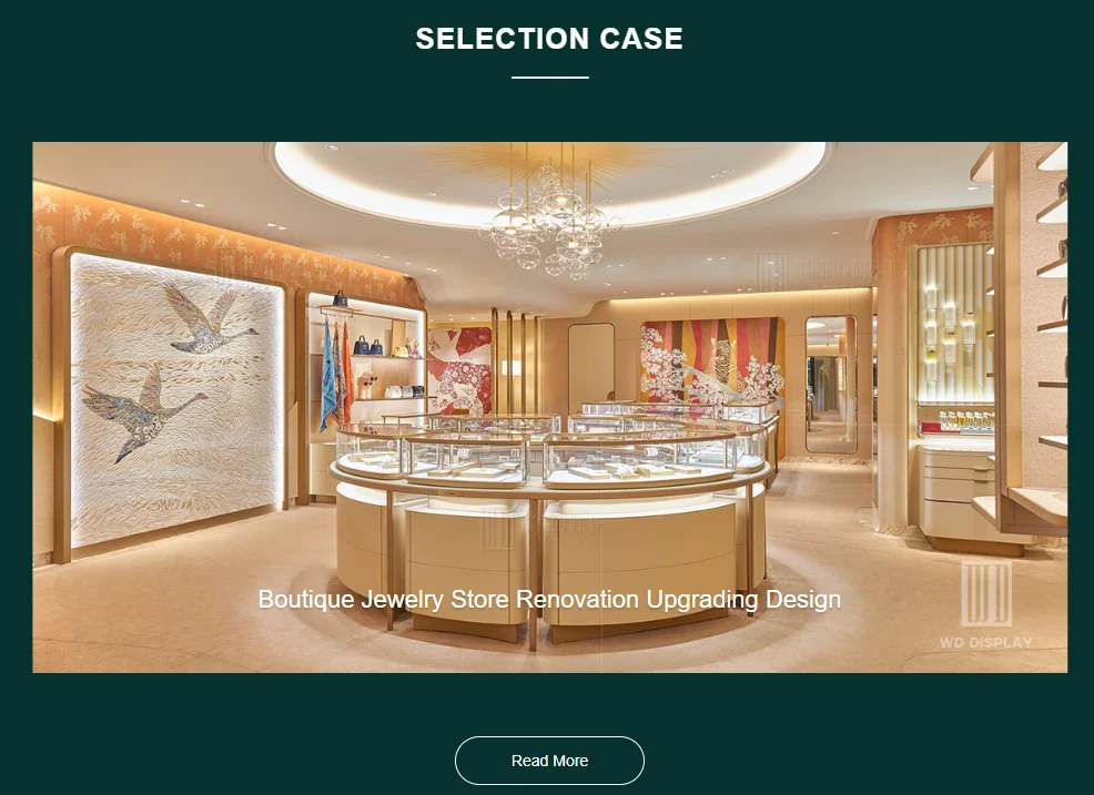 Branded Jewelry Exhibition Hall Design