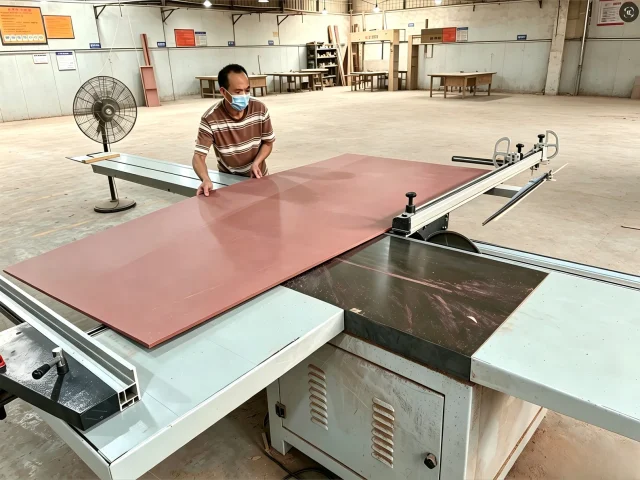 Panel cutting